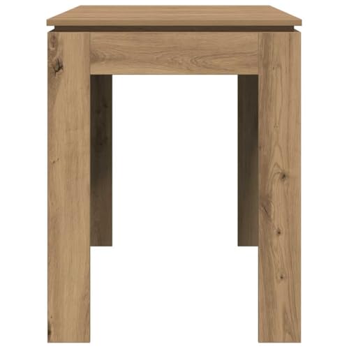 Table à manger en chêne Artisan 120x60cm compacte pour cuisine - 7