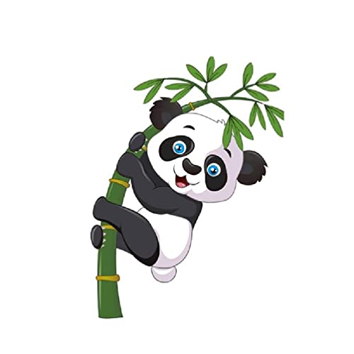 huihuay Panda drôle Print Stickers Personnalisé Design Porte de Voiture Fenêtre Extérieur décoratifs Corps pour Adultes Autocollants drôles et décalcomanies 04
