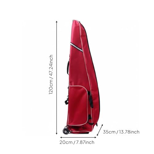 Bolso para Accesorios de Esgrima con Ruedas Ideal para Entrenamiento Urbano 5