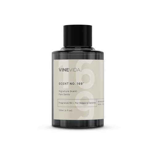 VINEVIDA [4 oz] Palo Santo; Fragrance Oil for Candle Making and Soap Making - Premium Candle Scents for Soy Candles