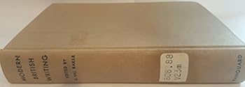 Hardcover Modern British Writing [Unknown] Book