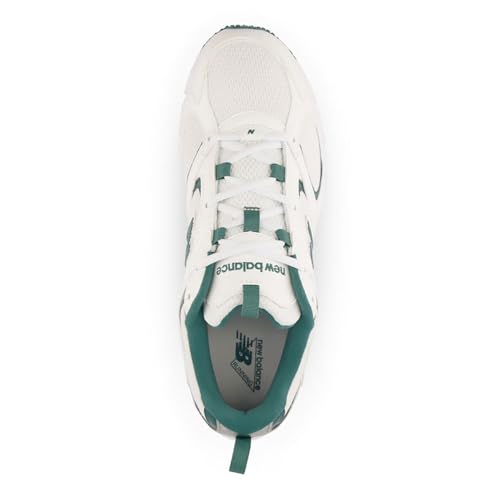 Image of New Balance Women's 408 Trainers, White Green, 7