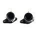 NICECNC 2PCS Carb Intake Carburetor Interface Air Joint Boot Connector Adapter,Intake Manifold Holder Boot,Compatible with Yamaha XVS650,V-Star,4TR-13586-01-00, 4TR-13596-01-00