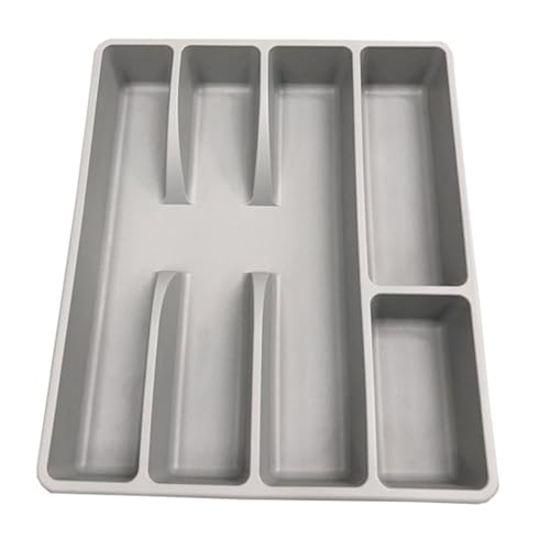 Range-couverts De Type Tiroir, Plateau En Plastique Avec 5 Compartiments, Rangement Des Couverts, Cuillère/fourchette, Boîte De Rangement Des Couteaux Pour Le Rangements Des Couvert De Cuisine