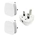 Price comparison product image STATUS 13A 3Pin White Electrical Plug TopsPack of 3, BS1363Compliant with Cord Grip, CE Certified & Recyclable, Ideal for Home or Office Use, (13APLUG3PK5)