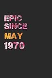 Photo Gallery epic since may 1970: awesome ruled notebook Photo Gallery epic since may 1970: awesome ruled notebook