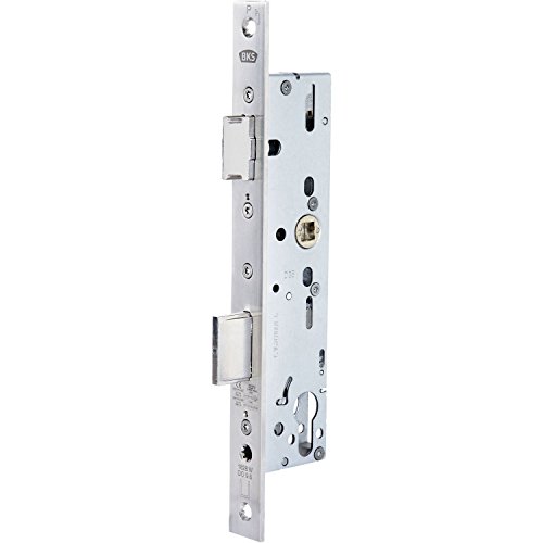 BKS BKS FH-buisframeslot 18280, PZW, met wissel, afm. 92 mm, moer 9 mm, stop 24 x 270 mm hoekig, Ls/Rs bruikbaar 45 mm