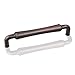 Jeffrey Alexander 537-128DBAC 5-7/16" Gavel Cabinet Pull. 128mm CC. Dark Brushed Antique Copper.