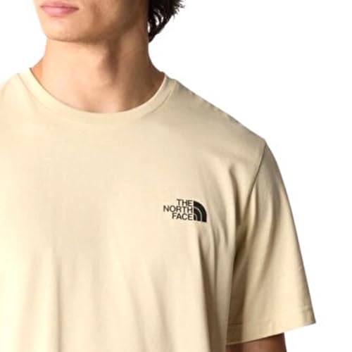 THE NORTH FACE NF0A87NG3X4 M S/S Simple Dome Tee T-Shirt Herren Gravel Größe XXL – Ansicht 5