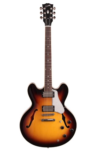 Gibson Custom ES-335 Dot Electric Guitar, Vintage Sunburst, Plain Maple