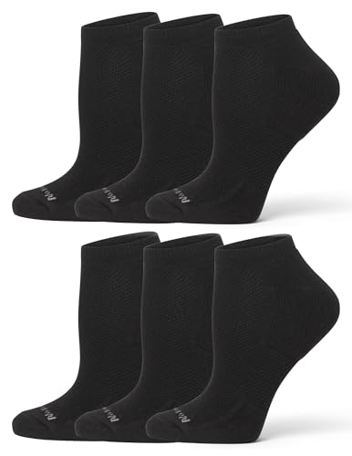 Image of no nonsense Women's Cushioned Mesh Quarter Top Ankle Socks - Premium Comfort for Women