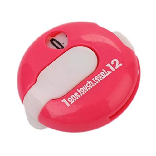 Greabuy Handheld Golf Shot Count Putt Score Counter Digital Scoring Keeper with Glove Clip Golf Training Aids Tool Hat Clip Scoring Device