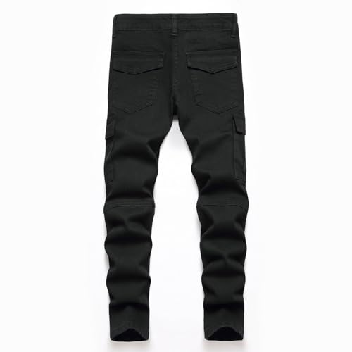 Baggy jeans garçons ample style urbain pour bouger à l'école - 3