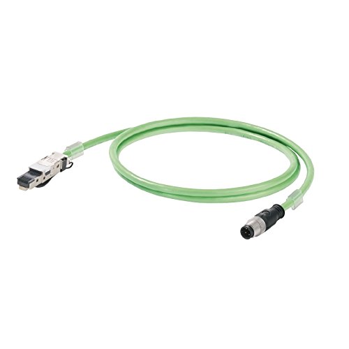 Câble réseau ie-c5ds4vg0015mcsa20-e Cat5e blindé S-FTP avec connecteur mâle M12