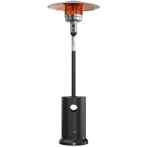 EAST OAK 48,000 BTU Patio Heater for Outdoor Use with Round Table
