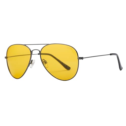 Image of Joox Aviator Sunglasses for Men Women,Polarized UV 400 Protection Lens with Metal Pilot Frame Unisex