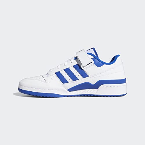 adidas Originals mens Forum Low Sneaker, White/White/Team Royal Blue, 11.5 US - image 8