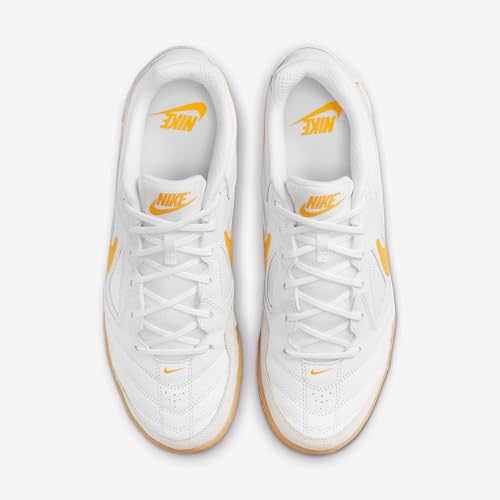 Nike Gato Men's Shoes (HQ6019-101, White/Gum Yellow/University Gold)4
