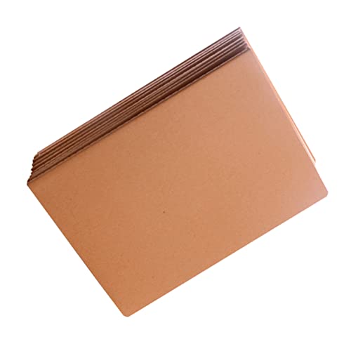 Carnet de voyage papier kraft horizontal : 12 cahiers de note pour dessin et journal