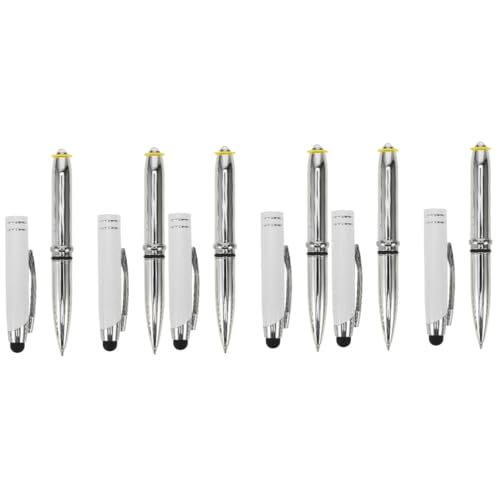 LckCryspho ���C�g�y�� 3 in 1 �e�ʐ��X�^�C���X �{�[���y���t�� �A�ÈłŎg�p�\ ����y�� �^�b�`�X�N���[���Ή� ���@�\�y�� ������ (12.50X1.00X1.00CMx3pcs,�A�\�[�g�J���[×3��)