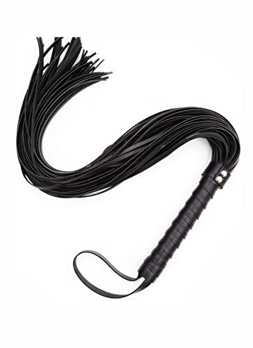 Faux Leather Bdsm Sex Whip 25" Bdsm Flogger Sex Adult Paddle Bondage Whip #TOP3