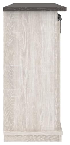 Signature Design by Ashley TV Stand with Storage, 54" Farmhouse Barn Door - image 7