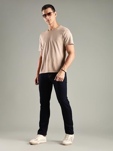 Image of Thomas Scott Men's | Mild Fade | Stright Fit | Denim | Regular Wear | Stretchable | Casual Jeans for Men