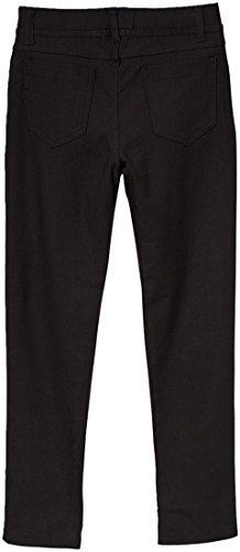 Image of ToBeInStyle Girl's Denim Easy Styling Classic Timeless Everyday Jeans Zip-Up Closure