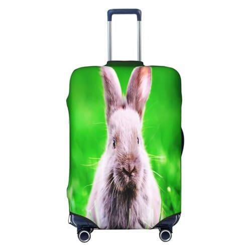 Rabbit In Grass Luggage Cover for Suitcase, Suitcase Cover Protector Fit 29-32 Inch Luggage Travel Accessories, XL