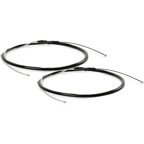 RIDEX 124C1645 Cable de freno de mano Derecha Izquierda compatible con PEUGEOT 208 I Hatchback CA, CC
