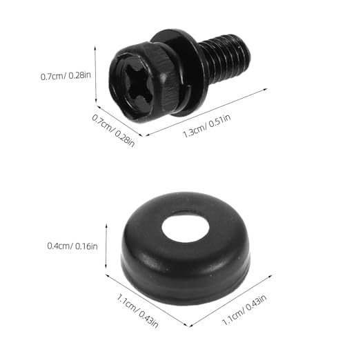 Juego de 24 pares de tornillos para batería M4x13mm miniatura 2