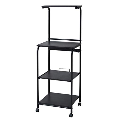 �R�P(YAMAZEN) �����W���b�N ��48×���s41×����141cm �X���C�h�I 2���R���Z���g �X�g�b�p�[�t���L���X�^�[ �����W�� ���b�N �g�[�X�^�[���b�N �g���i �_�[�N�u���E��/�}�b�g�u���b�N GRW-48R(DBR/MBK)