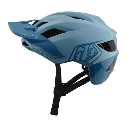 Casco Flowline para rutas de ciclismo de monta&ntilde;a en azul Sapphire