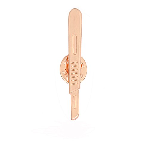 Image of Scalpel Brooch Lapel Pins Jewelry Gift for Surgeon Doctor Nurse