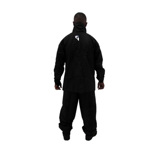 Conjunto Capa de chuva Motoqueiro Tamanho P PVC 0,28mm Combate Com Gola Masculino ou Feminino - Pion