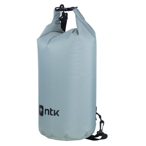 NTK, Saco Estanque Impermeável Duffle 1.0 para Viagens 20L, Cinza