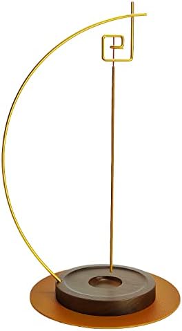 Incense Holder for Sticks, Upside Down Incense Holder, Incense Stick Holder with Ash Catcher, Wood Decorative Incense Holder for Massages Yoga Meditation Aromatherapy, Easy to Empty and Clean