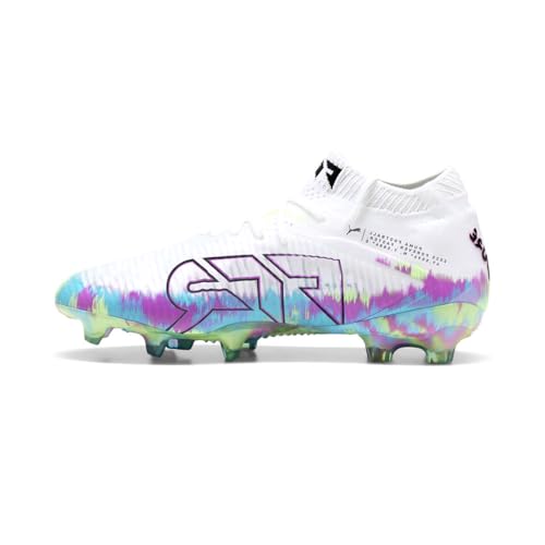 PUMA Womens Future 8 Ultimate Brilliance Firm Ground Soccer Cleats - White - Size 9 M3
