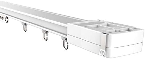 Assembled SimpleSmart motorized curtain track with motor unit