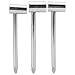 3PCS 7/8/6.35MM Guitar Rod Wrench Iron Universal Instrument Adjustment Repair and Maintenance Guitar Accessories Tools(Silver)