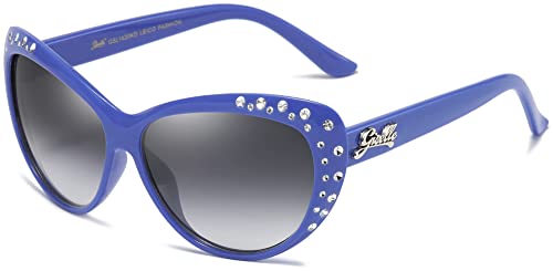 Image of Giselle Kids AGE 6-14 Rhinestone Cat Eye Sunglasses