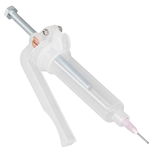 Solder Paste Glue Extruder Welding Oil Propulsion Tool, High Strength Welding Oil Booster Screw Solder Paste Glue Gun(Solder Paste Glue Extruder)