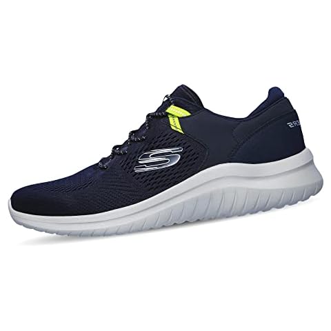 Zapato de hombre SKECHERS en lona azul Cover