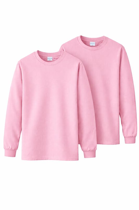 Image of Gildan Adult Heavy Cotton Long Sleeve T-Shirt, Style G5400, 2-Pack