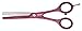 Produktbild Modellierschere JAGUAR PASTELL PLUS BERRY 40 5.0" - Classic Design, geschmiedeter Spezialstahl, feine Verzahnung