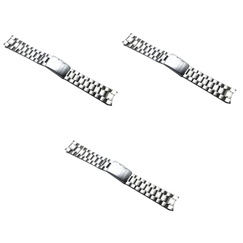 Bracelet de montre acier 16mm maillons fins finition haute précision