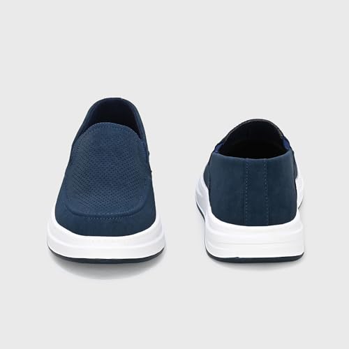 Image of Centrino Driver Loafers for Man | Casual Shoes for Men Stylish | Slip-On Lightweight Moccasins | Cushioned Insole | Comfortable Walking Loafer Shoes for Men | Hand-Stitched | Mens Shoes (9571)