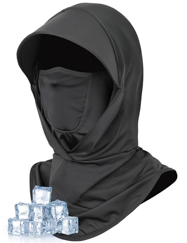 Becellen Pasamontañas de Verano para Mujer, Balaclava Seda de Hielo Protector UV Bufanda de Verano Máscara Multifuncional Fino y Transpirable