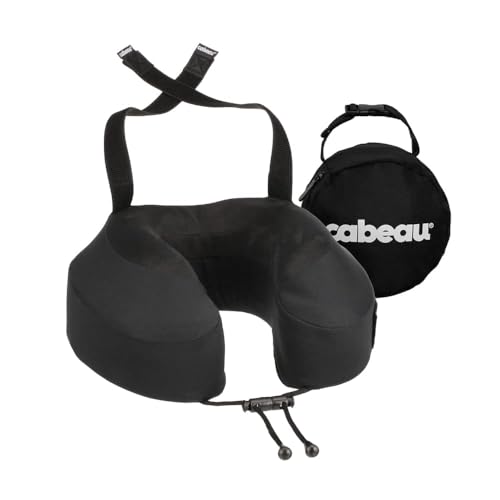 Cabeau Airplane Travel Pillow for Long Flights -...