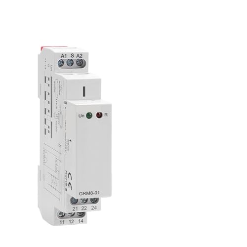 Image of Din Rail Latching Relay 220V Impulse Relay DC12V 24V 16A Electronic 220V(GRM8-02 AC230V)